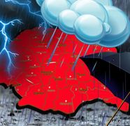 Ciclonul BARBARA aduce trei zile de potop şi ninsori. EXCLUSIV Elena Mateescu are prognoza actualizată